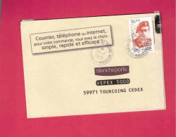 Lettre De 2009 Pour La France - YT N° 911 - Commando Kieffer - Autin - Storia Postale