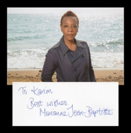 Marianne Jean-Baptiste - Secrets & Lies - Signed Card + Photos - 1998 - COA - Actors & Comedians