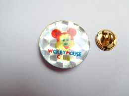 Beau Pin's , Disney , Mickey Mouse Club , Fond Argent - Disney