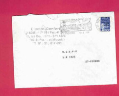 Lettre De 2000 Pour SPM - YT N° 664 - Seul Sur Lettre - Flamme " La France En Amérique Du Nord " - Briefe U. Dokumente