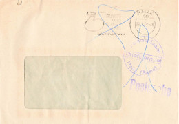 DDR Brief Postsache Halle 1978 - Lettres & Documents