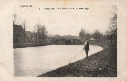 FRANCE - L'Alsace - Valdieu - La Pêche - B F Paris - Un Lac - Un Homme En Train De Pêcher - Carte Postale Ancienne - Altkirch