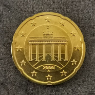 20 CENTS EURO 2006 A BERLIN ALLEMAGNE / GERMANY - Germania
