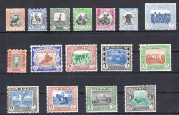 1951-61 Sudan - Stanley Gibbons N. 123-38 - Manca Il 50 Piastre - MH* - Other & Unclassified