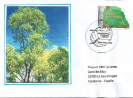 Tree Leaves: Birch Tree . FDC 2017  (le Bouleau) - Storia Postale