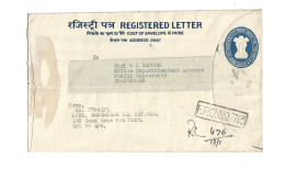 INDIA - REGISTERED LETTER FPO 713 - Briefe U. Dokumente