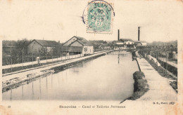 FRANCE - Sancoins - Canal Et Tuileries Perruson - Vue Générale Sur Un Canal - Carte-Postale Ancienne - Sancoins