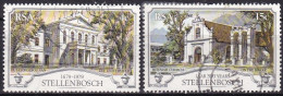 SUD AFRICA 1979 300° ANNIVERSARIO DI STELLENBOSCH SERIE COMPLETA USATA COME DA FOTO - Used Stamps