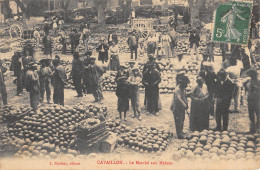 CPA 84 CAVAILLON / MARCHE AUX MELONS - Cavaillon