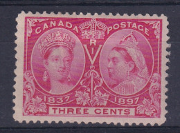Canada: 1897   QV - Double Head   SG126    3c      MH - Ongebruikt