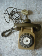 Ancien Téléphone à Cadran Socotel - Vintage 80 - Décoration  - Utilisation - Téléphonie