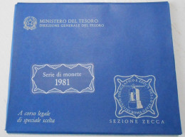 Repubblica Italiana - Serie Divisionale 1981 - FDC 11 Valori - Mint Sets & Proof Sets