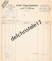 40 0248 MONT DE MARSAN LANDES 1921 Pétroles Essences Huiles DUFOURCQ Agent Sté Franco-Égyptienne à LARAIGNEZ - Perfumería & Droguería