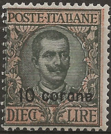 TRDA8L -1921/22 Terre Redente/Dalmazia, Sassone Nr. 8, Francobollo Nuovo Con Traccia Di Linguella */ - Dalmatia