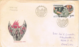 54501. Carta Impresos PRAHA (Checoslovaquyia) 1973. Space, Astronauta, Espacio - Lettres & Documents