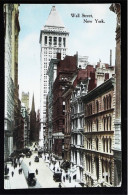 ►WALL STREET NYSE. Vintage Card 1900s - NEW YORK CITY (Architecture) - Banks