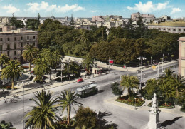 Trapani - Piazza Vittorio Emanuele , Distributore ESSO , Filobus 1962 - Trapani