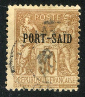 REF 086 > PORT SAID < N°12 Ø Petit Piquage à Cheval Oblitéré < Ø Used - Used Stamps