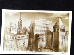 ► FINANCIAL DISTRICT Vintage Card 1930s  - NEW YORK CITY - Altri & Non Classificati