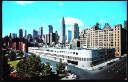 ►  EAST SIDE AIRLINES TERMINAL  Vintage Card 1960s   - NEW YORK CITY - Luchthavens