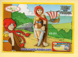 Kinder : BPZ N° 2S-251 : Série Astérix And The Vikings - Notices