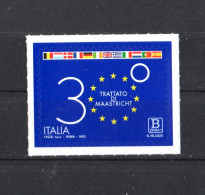 ITALIA : 30° Del Trattato Di Maastricht - 1 Val. MNH**  Del  1.11.2023 - 2021-...: Ungebraucht