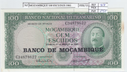 BILLETE MOZAMBIQUE 100 ESCUDOS 1976 (61) P-117a.1 SIN CIRCULAR - Autres - Afrique