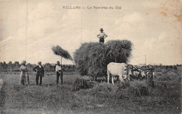 24-3980 : VILLARS. LA RENTREE DU BLE. MOISSON. AGRICULTURE - Villars-les-Dombes