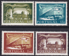 Portugal 1956 Sc 818-21 Mundifil 821-4 Set MLH* - Unused Stamps