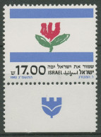 Israel 1982 Schönes Israel Blume 896 Mit Tab Postfrisch - Neufs (avec Tabs)