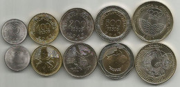 Colombia 50 - 100 - 200 - 500 - 1000 Pesos 2016/18. High Grade Set - Colombie