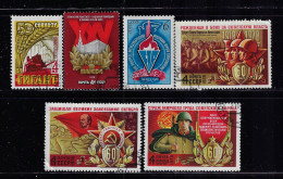 RUSSIA  1978  SCOTT #4634-4639  USED - Usati