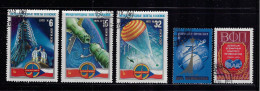 RUSSIA  1978  SCOTT #4645-4647,4655,4656  USED - Usati