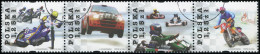 POLAND - 2004 - BLOCK OF 4 STAMPS CTO - Motor Sports - Nuovi