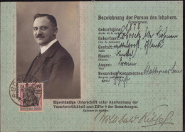 Postausweiskarte Böblingen 1918 - Non Classés