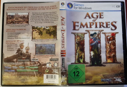 Age Of Empires III (PC GAME CD-ROM, 2005) 3 Set Discs With Manual - Giochi PC