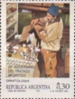 ARGENTINA - AÑO 1987 - 25º Anivertsario Del Tratado Antártico - Usados - Used Stamps