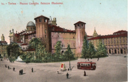 TORINO - PIAZZA CASTELLO - PALAZZO MADAMA  - F.P. - Palazzo Madama