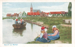 PAYS BAS - Marken - Gezicht Op Marken - Colorisé - Carte Postale Ancienne - Marken