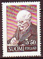 1945. Finland. 80th Birthday Of Kaarlo Juho Stahlberg, First President. MNH. Mi. Nr. 295 - Nuevos