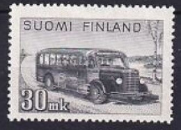 1946. Finland. Post And Travel Coach. 30 M. MNH. Mi. Nr. 330 - Nuevos