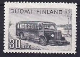 1946. Finland. Post And Travel Coach. 30 M. MNH. Mi. Nr. 330 - Ungebraucht