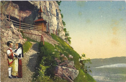 Aus Den Appenzeller Bergen Wildkirchli 1911 Selten Belebt Künzli-Tobler 8093 - Schwende