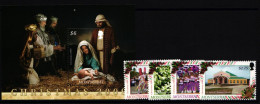 Montserrat 1492-1495 Und Block 130 Postfrisch Weihnachten #II271 - Montserrat