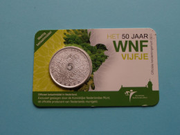 Het 50 Jaar WNF Vijfje > Officiële Herdenkingsmunt 2011 - 5 Euro ( Zie / Voir / See > DETAIL > SCANS ) ! - Niederlande