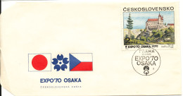 Czechoslovakia Cover Praha 13-3-1970 EXPO 70 OSAKA JAPAN - Lettres & Documents