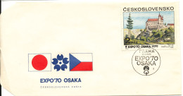 Czechoslovakia Cover Praha 13-3-1970 EXPO 70 OSAKA JAPAN - Covers & Documents