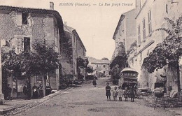 ROBION            LA RUE JOSEPH FARAUD - Robion