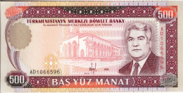 Turkménistan - 500 Manat 1995 UNC - Turkmenistan