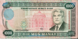 Turkménistan - 1000 Manat 1995 - Turkmenistan